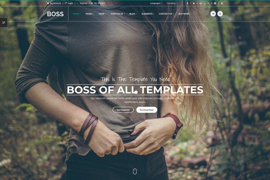 boss multipurpose template