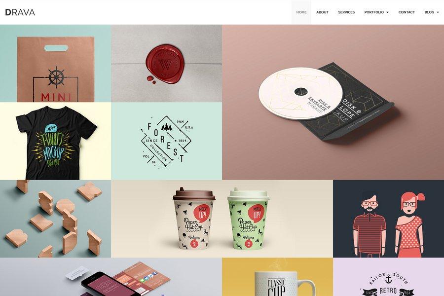 drava resopnsive jekyll postfolio theme
