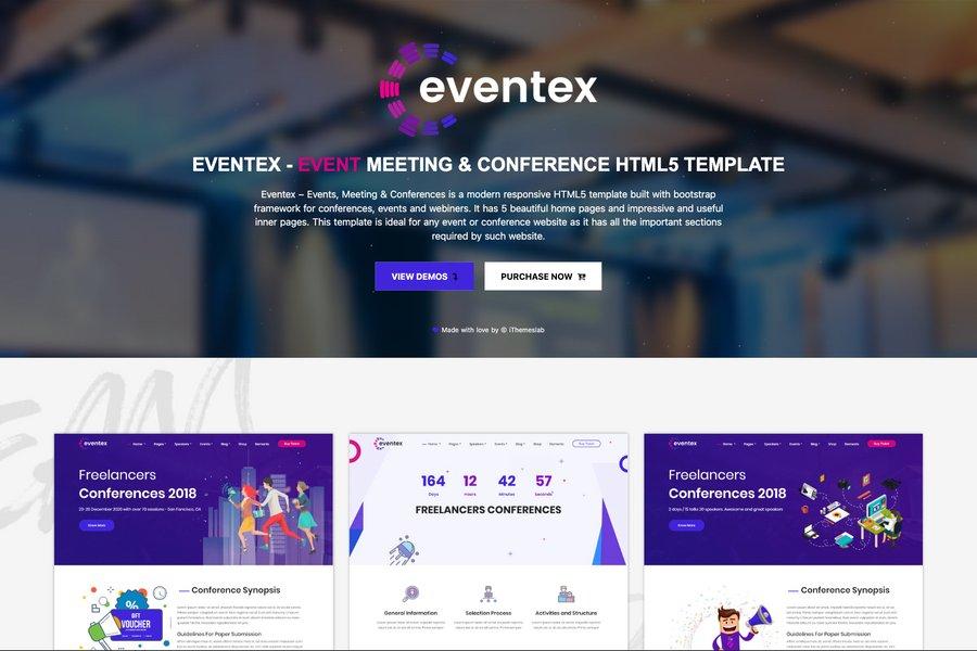 Eventex - College Event Website Template