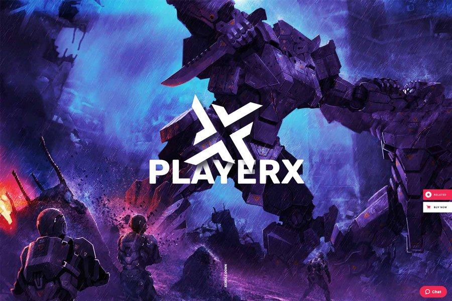 PlayerX - Gaming Website admin Theme