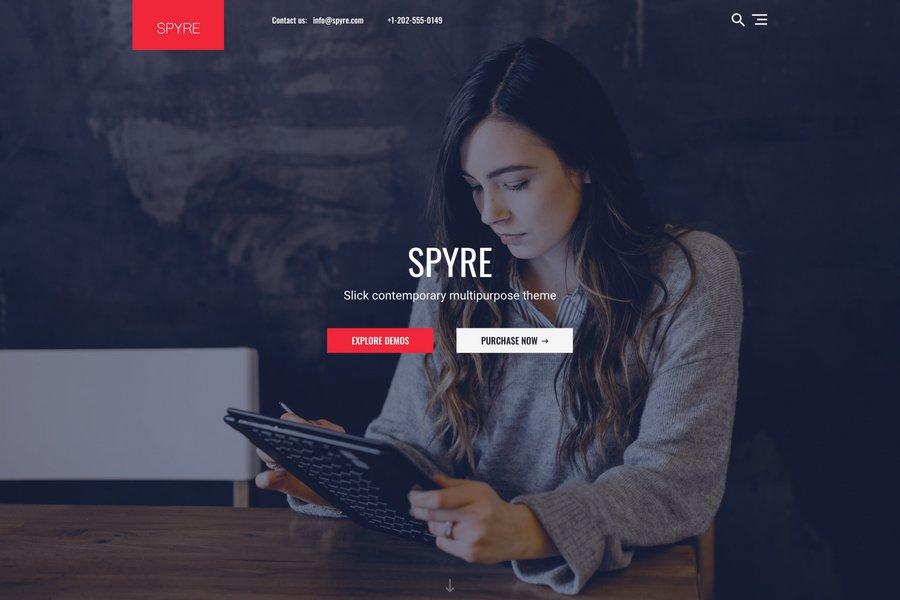 Spyre - Clean Bootstrap Business Theme