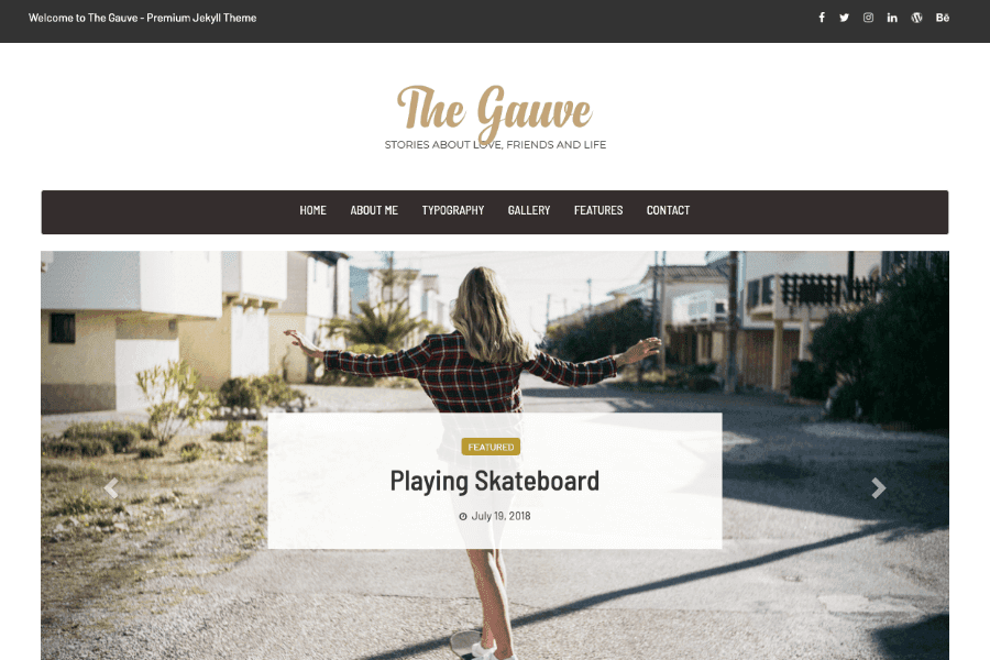 traveling and personal blog theme