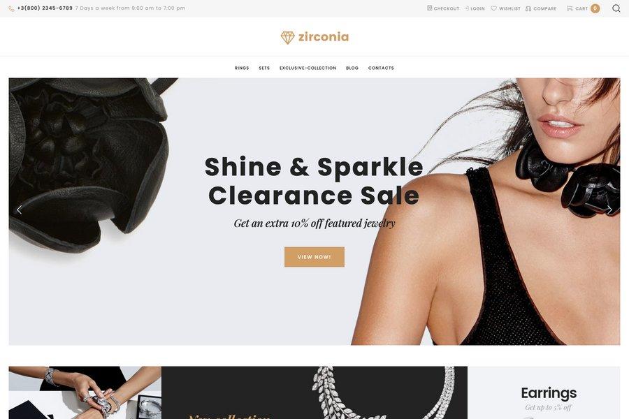 WooComerce responsive template